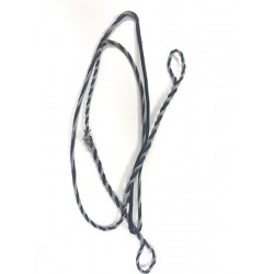 Cuerda trenzada Negro / Gris 42,25" Short ONEIDA EAGLE BOWS - ULYSSE ARCHERIE