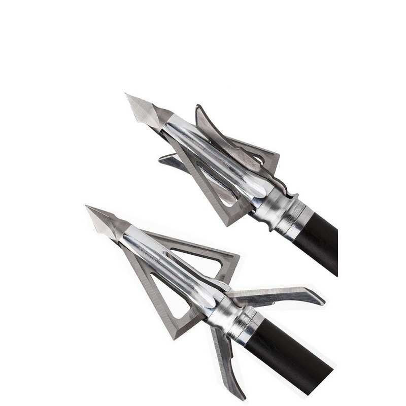 Hybrid-Jagdklingen mit 100 Körnung GRIM REAPER BROADHEADS - ULYSSE ARCHERIE