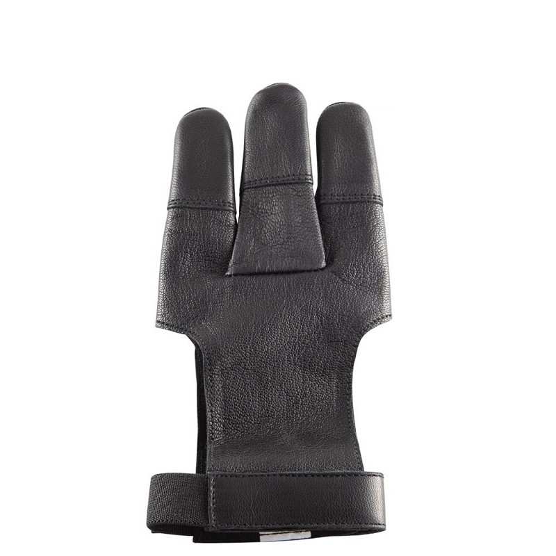 Gant De Tir à L'Arc En Cuir - Main Gauche - Protection Main Et Poignet - Pour Débutants Et Confirmés