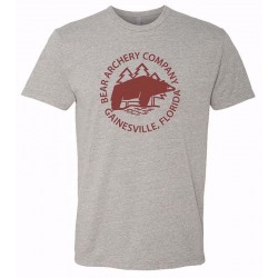 T-SHIRT Traditionelles Logo-TEE Grey BEAR ARCHERY - ULYSSE ARCHERIE