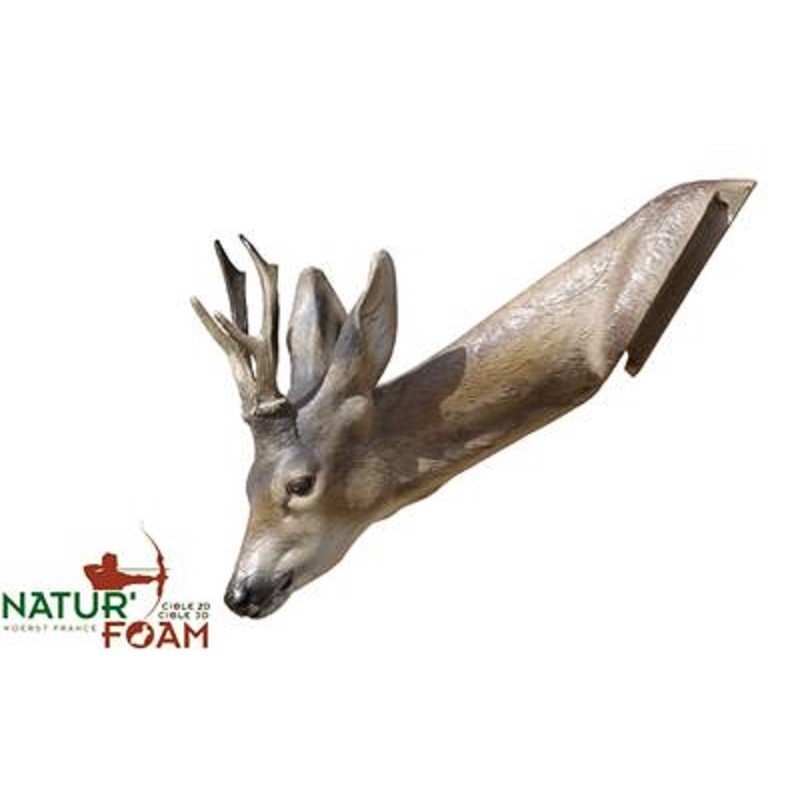 objetivo de ciervo 3d con la cabeza hacia abajo NATUR FOAM - ULYSSE ARCHERIE