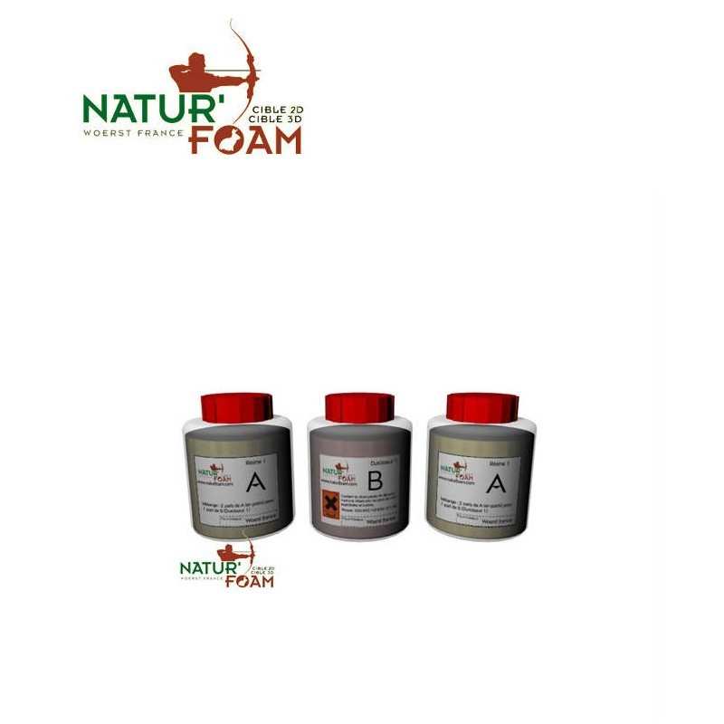 3D-Zeil-Reparatursatz "A" NATUR FOAM - ULYSSE ARCHERIE