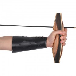 Protector de brazo DUTCHMAN tradicional de cuero BEARPAW - ULYSSE ARCHERIE