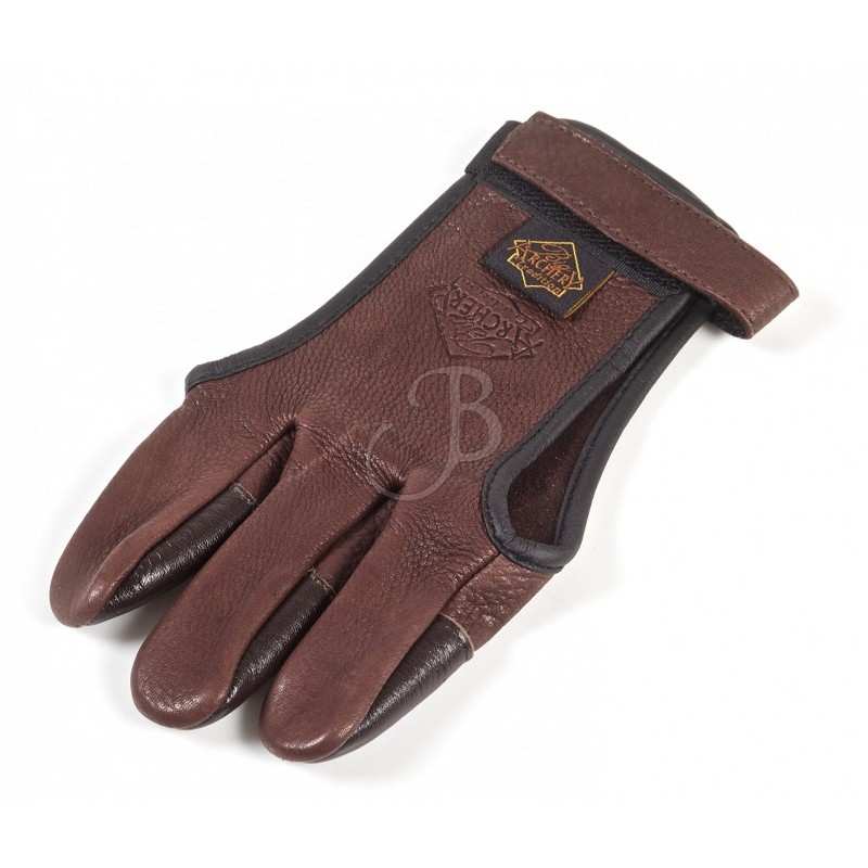 Schiesshandschuh aus Hirschleder DEERSKIN BIG TRADITION ARCHERY - ULYSSE ARCHERIE