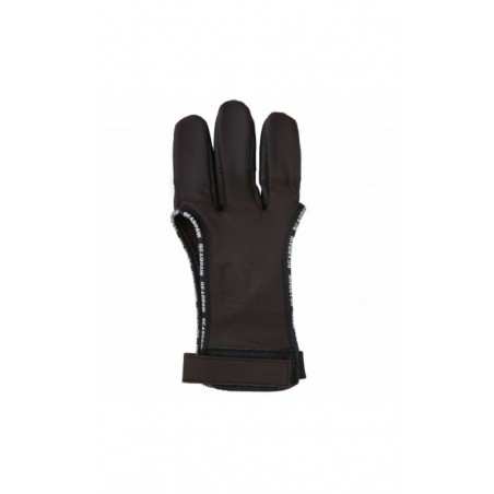 Gant de tir à l'arc ours vintage maître cuir USA XS #11