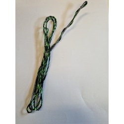 Corde 58" tressée Whisper 10 Brins Vert Fluo BEARPAW - ULYSSE ARCHERIE