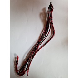 Cuerda arco largo 66" Whisper Rojo - Negro BEARPAW - ULYSSE ARCHERIE