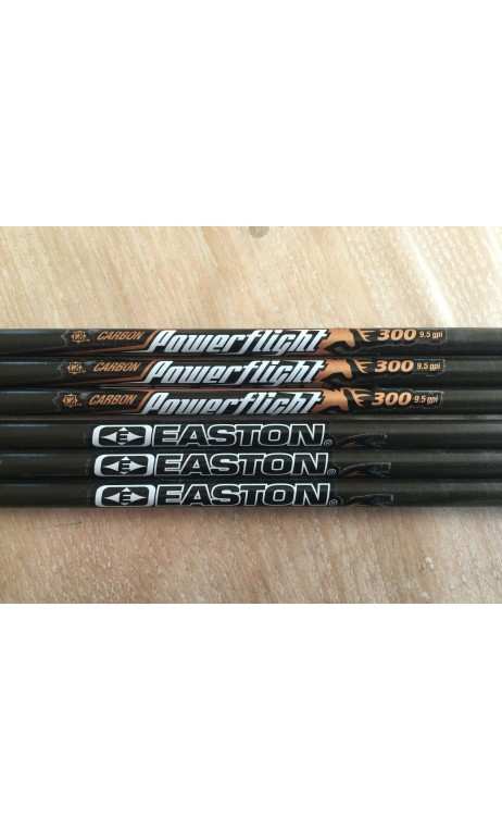 POWERFLIGHT Carbonrohr 400 EASTON ARCHERY - ULYSSE ARCHERIE