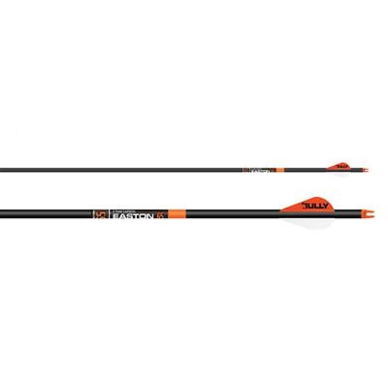 Flèches carbone chasse 6.5 BOWHUNTER 340 EASTON ARCHERY - ULYSSE ARCHERIE