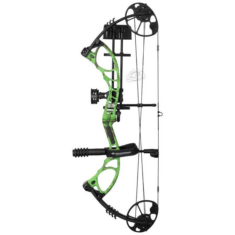 Arc à poulies chasse EDGE XT 31" Green Country DIAMOND ARCHERY - ULYSSE ARCHERIE