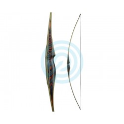 Arco lungo MUNIN 68" RH WHITE FEATHER - ULYSSE ARCHERIE
