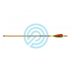 Flèches carbone VINTAGE 4" Shield BLACK EAGLE ARCHERY - ULYSSE ARCHERIE