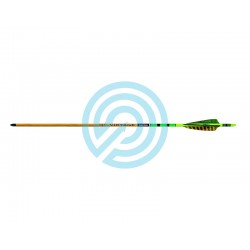 Flechas de carbono VINTAGE 4" Shield BLACK EAGLE ARCHERY - ULYSSE ARCHERIE