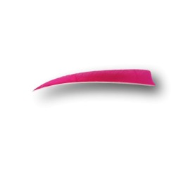 Natural feather 5" Shield TRUEFLIGHT FEATHERS - ULYSSE ARCHERIE