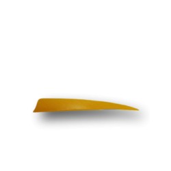 Natural feather 5" Shield TRUEFLIGHT FEATHERS - ULYSSE ARCHERIE