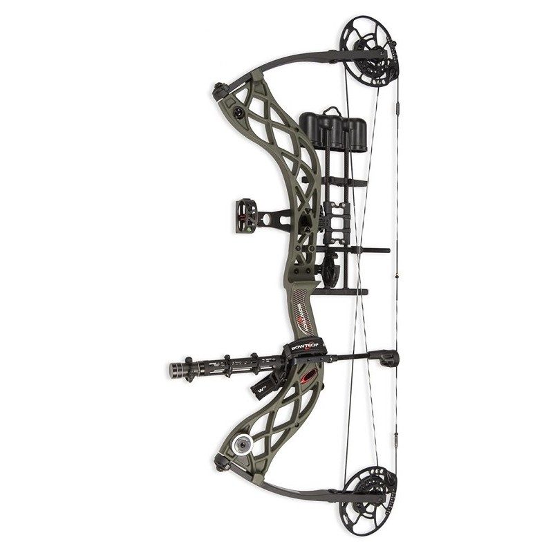 Compoundbogen-Kit CARBON ZION RAK RH 50-60 OD Green BOWTECH - ULYSSE ARCHERIE