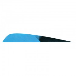Parabolic Feather KURU Sky Blue 5" GATEWAY FEATHERS - ULYSSE ARCHERIE