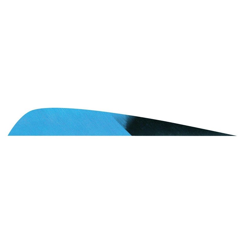 Parabolic Feather KURU Sky Blue 5" GATEWAY FEATHERS - ULYSSE ARCHERIE