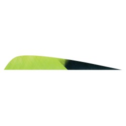 Plume Parabolic KURO Chartreuse 5" GATEWAY FEATHERS - ULYSSE ARCHERIE