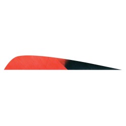 Plume Parabolic KURO Rouge 5" GATEWAY FEATHERS - ULYSSE ARCHERIE