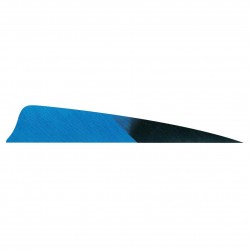 Plume Shield KURO 5" Demin GATEWAY FEATHERS - ULYSSE ARCHERIE
