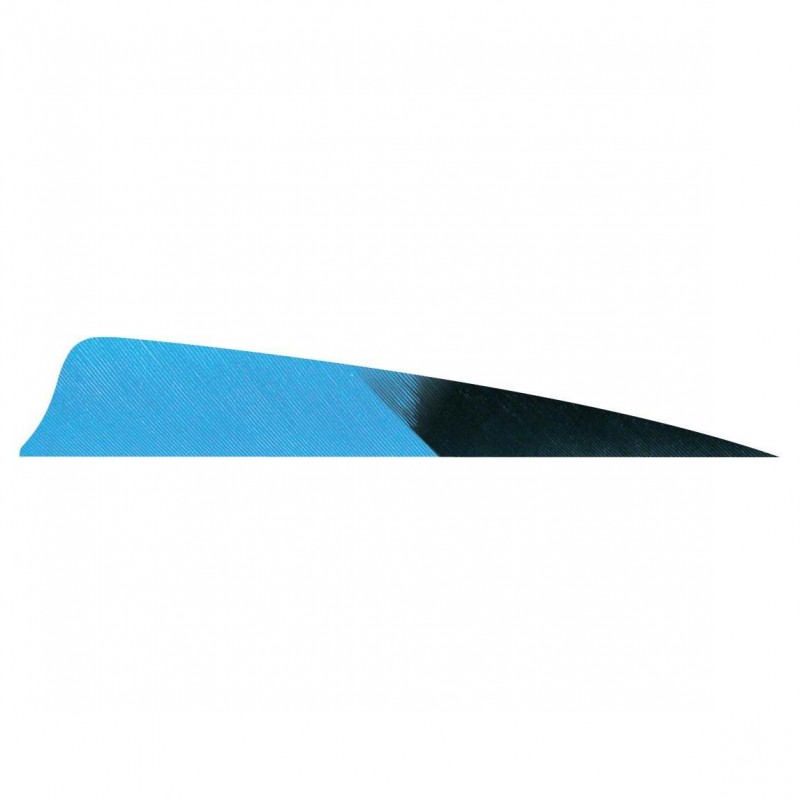 Plume Shield KURO 5" Bleu Ciel GATEWAY FEATHERS - ULYSSE ARCHERIE