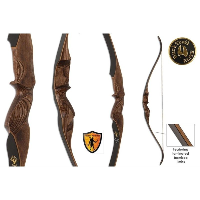hunting bow MERIDIAN Brown 62" BUCK TRAIL ELITE - ULYSSE ARCHERIE