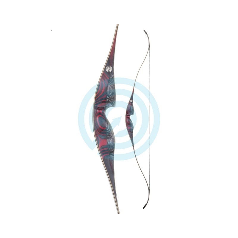 Arc Recurve FIELDBOW PELES Artic Red KAISER ARCHERY - ULYSSE ARCHERIE