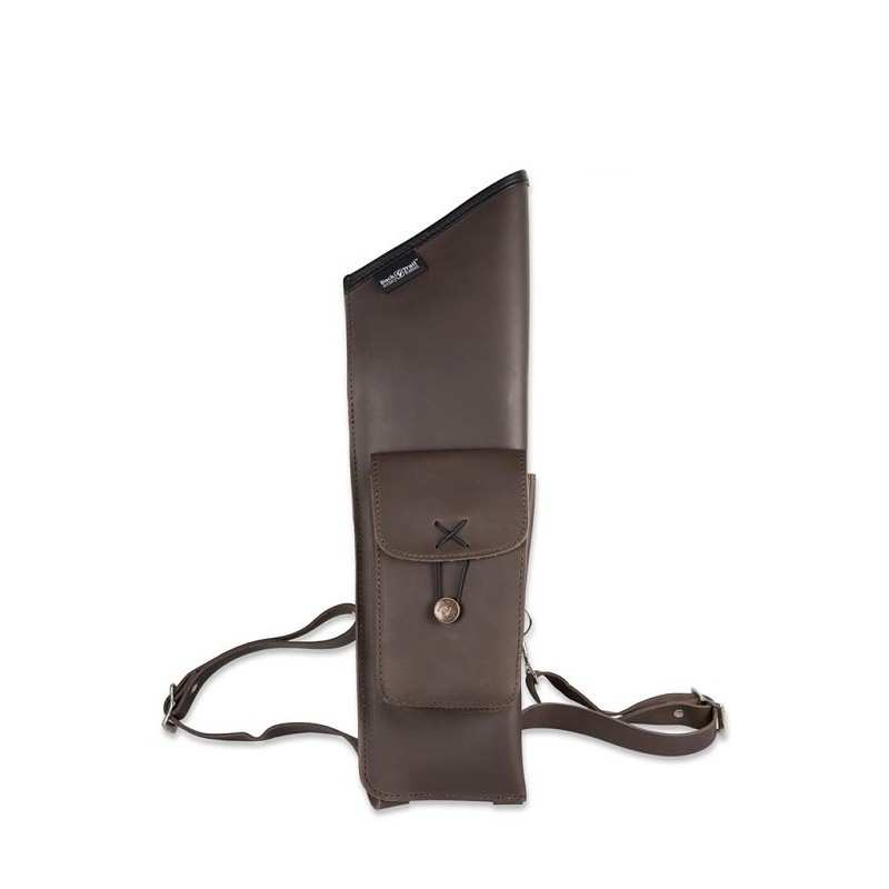 Carquois Dorsal en cuir BOWMAN LH BUCK TRAIL - ULYSSE ARCHERIE